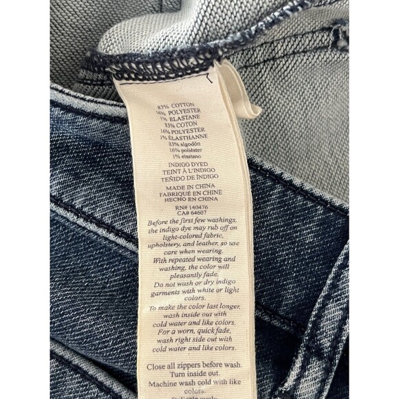 Faherty Stretch Terry Patch Pocket Jeans Size 28 EUC - Picture 8 of 8